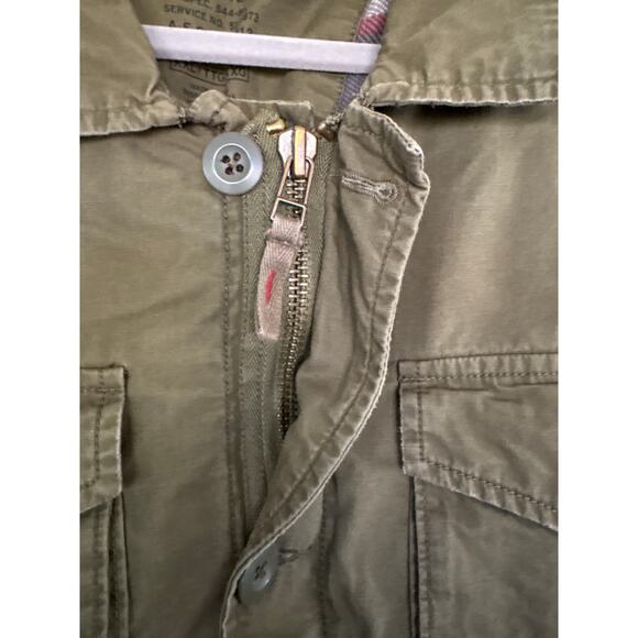 American Eagle Y2K Field Surplus Jacket Mens XXL Green Military Lined Cotton Vtg - Picture 2 of 6